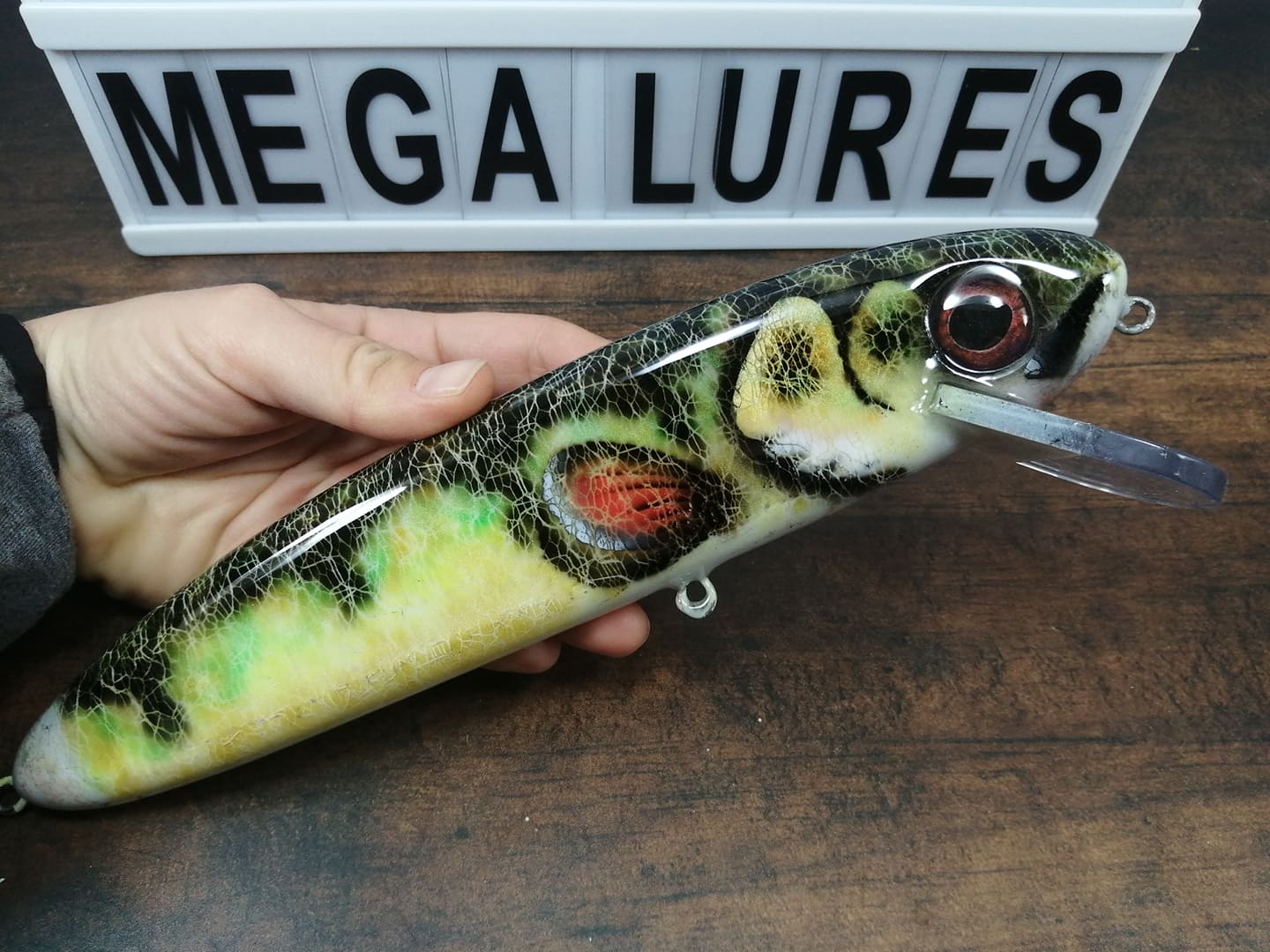 Giant Stalker Perch - Handmade Custom baits for Freshwater Fishing